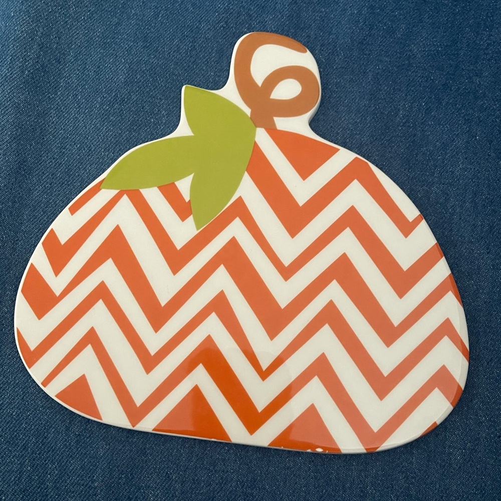 Coton Colors Chevron Pumpkin Big Attachment